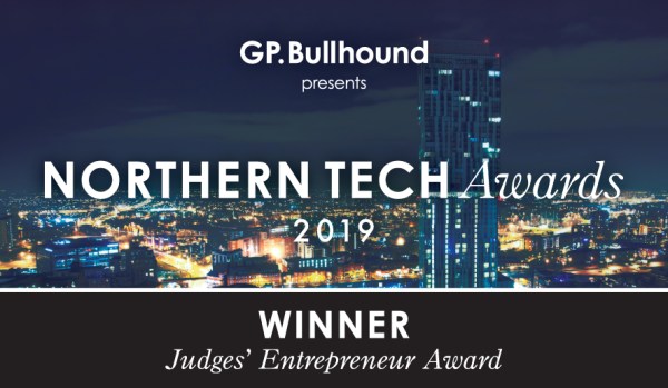 Northern Tech Awards 2019 Winner - Judges' Entrepreneur Award